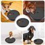 Griffoir pour chien avec boîte à friandises, ponceuse à griffes avec 6 compartiments, rotation à 360 °, alternative aux coupe-gr