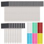 Lot de 40 étiquettes en bois à étiqueter pour plantes - Étiquettes en bois pour écrire - Avec stylo de marquage pour graines
