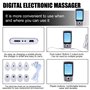 Appareil TENS - 16 modes - Électrodes de stimulation rechargeables contre la douleur - 16 programmes d'entraînement - 20 niveaux