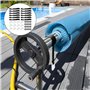 GOMETY Lot de 12 sangles de fixation et pinces de fixation pour piscine - Enrouleur de piscine - Film solaire mobile - Accessoir