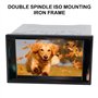 Cadre de montage universel pour radio de voiture 2DIN - Double cadre en métal - Support de montage fascia - Pour autoradio doubl