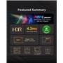ViewSonic LX700-4K RGB 4K HDR RGB Projecteur Home Cinéma Laser