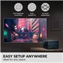 ViewSonic LX60HD LED Video Projecteur pour Home Cinéma, 1080p FHD, Intelligent Projecteur avec Google TV