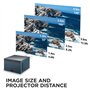 ViewSonic LX60HD LED Video Projecteur pour Home Cinéma, 1080p FHD, Intelligent Projecteur avec Google TV