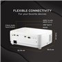 ViewSonic PX700HDH Projecteur Full HD 3700 ANSI Lumens 1080p pour la maison, le bureau et la salle de classe, HDMI, USB