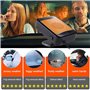 COMBLU Chauffage portable pour voiture, 12 V 200 W, chauffage et refroidissement rapides pour désembuage et dégivrage de pare-br