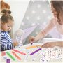 GOLDGE 18PCS DIY Bracelets à Claquer avec 12PCS Autocollant Transparent, Enfant Toy, Cadeau de Fête pour Enfants Filles Garçons 