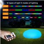 Drcowu Lampe Solaire Exterieur Decorative – Lampe Solaire Exterieur Jardin avec 16 couleurs et télécommande – Éclairage pour Jar