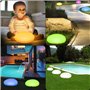 Drcowu Lampe Solaire Exterieur Decorative – Lampe Solaire Exterieur Jardin avec 16 couleurs et télécommande – Éclairage pour Jar