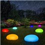Drcowu Lampe Solaire Exterieur Decorative – Lampe Solaire Exterieur Jardin avec 16 couleurs et télécommande – Éclairage pour Jar