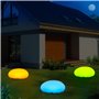 Drcowu Lampe Solaire Exterieur Decorative – Lampe Solaire Exterieur Jardin avec 16 couleurs et télécommande – Éclairage pour Jar