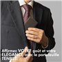 TENBST Portefeuille en Cuir Carbone Bloquant RFID | Porte Carte et Monnaie Homme | Etui Carte Bancaire Anti Piratage | Avec Bill