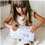 Appareil photo numérique et caméscope vidéo pour enfants, design unique avec bracelet en silicone, caméra à selfie, carte mémoir