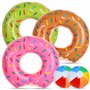 Chennyfun Donut Gonflable Anneau de Natation 5 PCS Jouet