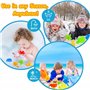 Chennyfun Kit de Jouets de Plage Enfant, 15 Pièces Jouets de Plage Enfant Bac à Sable Set-Jouet de Sable Enfant Comprend Seau, P