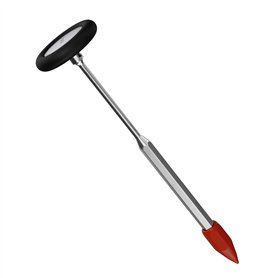 MDF® Marteau à réflexes neurologique Babinski dotée d'une pointe pour tester la sensibilité cutanée - NOIR (MDF53511)