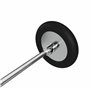 MDF® Marteau à réflexes neurologique Babinski dotée d'une pointe pour tester la sensibilité cutanée - NOIR (MDF53511)