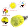 50 housses de microphone hygiéniques jetables en tissu non tissé, adaptées à la plupart des microphones portables pour karaoké, 