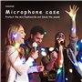 50 housses de microphone hygiéniques jetables en tissu non tissé, adaptées à la plupart des microphones portables pour karaoké, 