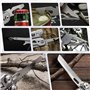 Farerkass Pince Multifonction en Acier Inoxydable, Couteau Multifonction Scie Ouvre-Bouteille Tournevis, Multitool pour Camping 