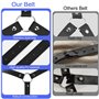 Drglynh Ceinture Punk En Cuir Taille Corps Poitrine ChaîNe Noir Goth Gilet Collier De Corps Pour Femme Filles Cosplay Party Rave