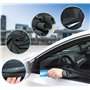 EOPUOZS Pare Soleil Voiture Bébé pour Vitres Arrières, Lot de 2 Chaussette Voiture Soleil pour Enfants et Animaux, Bloquer Les R