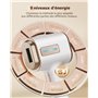 Epilateur Lumiere Pulsee, IPL Epilateur Laser Lampe torche 0,8 s, Epilateur Electrique Femme avec 9 Niveaux d'Intelligence, 999 