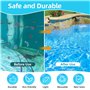 WEVOL Boule filtrante pour Piscine, 1300g Balles filtrantes pour remplace 45kg de Sable de Filtration, Réutilisable Balle filtra