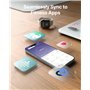 Pèse Personne Impédancemètre, FITINDEX Balance Connecté, Pèse-Personne Bluetooth Balance Salle de Bains Impedancemetre avec 13 D