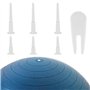 ZELHYEUU 6 Pcs Bouchon d'air Yoga, Kit de Remplacement de Bouchon de Ballon d'exercice pour Yoga, Yoga Air Bouchon, Tige de Pris
