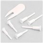 ZELHYEUU 6 Pcs Bouchon d'air Yoga, Kit de Remplacement de Bouchon de Ballon d'exercice pour Yoga, Yoga Air Bouchon, Tige de Pris
