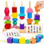 Tosekry 2 en 1 Jeux Montessori