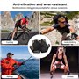 Kinizuxi Gants de Cyclisme pour Homme et Femme, Demi-Doigts Gants Velo Gel Anti-Choc Anti-Dérapage, Respirant Velo Gants pour Cy