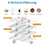 Lot de 14 sacs d'aspirateur pour Roborock S8+ S8 Pro Ultra S7 MaxV Ultra S7 Pro Ultra Q7+ Q7 Max+ T8 Q5+ G10S PRO Q7 Max+ Q8 Max