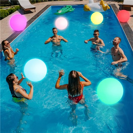 mizikuu Lampe Flottante Piscine
