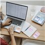 4 Blocs Notes Autocollantes Feuilles Notes Adhésives en Forme Animaux Ensemble de Notes Autocollantes Sticky Notes pour Bureau (