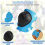 mizikuu Protection Roller Enfant, 7 en 1 Casque Vélo Enfant Kit Réglables Coudières Genouillère Protège Poignets Equipemen pour 