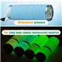 mizikuu 6 pcs Mini Lampe Torche Portable, Lampe de Poche Enfant Durable Usages Multiples Petite Lampe Poche étanche lanyard led 