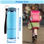 mizikuu 6 pcs Mini Lampe Torche Portable, Lampe de Poche Enfant Durable Usages Multiples Petite Lampe Poche étanche lanyard led 