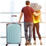 DAGORD Housse de Protection Grande Valise 28 Pouces Protection Valise Transparente Protege Valise de Voyage Housse de Valise en 