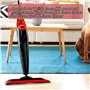 4PCS Power Pad Compatible avec Nettoyeur Vapeur Vileda Steam XXL Remplacements de Tampons en Microfibre(45 * 39.5 * 18cm)