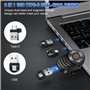 Anneau de Doigt Telecommande Powerpoint Rechargeable Pointeur Presentation, USB/Type-C 2 en 1 PPT Zapette Powerpoint Wireless Pr