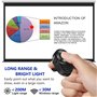 Anneau de Doigt Telecommande Powerpoint Rechargeable Pointeur Presentation, USB/Type-C 2 en 1 PPT Zapette Powerpoint Wireless Pr