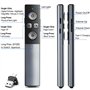 Coque métallique numérique Telecommande Ordinateur Powerpoint avec mise en évidence Loupe Souris Minuterie，USB/Type-C 2 en 1 rec