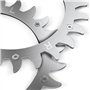 Crampons en Acier Inoxydable pour Tondeuse Robot Worx Landroid S et M-Taille de la Roue 205mm-12x vis en Acier Inoxydable-amélio