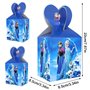 24PCS Frozen Boîtes et Sacs de Fête pour Bonbons et Cadeaux - Décorations Réutilisables pour Anniversaire et Noël - Thème Frozen