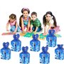 24PCS Frozen Boîtes et Sacs de Fête pour Bonbons et Cadeaux - Décorations Réutilisables pour Anniversaire et Noël - Thème Frozen