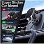 JXBCGAL Support Téléphone Voiture, Support de Téléphone Magnétique de Voiture, Support de Téléphone de Voiture 360 °Rotation Com