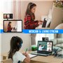 Appareil Photo Numérique 56MP 4K HD Compact Caméra Enfant avec Carte 32Go Zoom Digital 20X Écran 2,7 Pouces Appareil Photo Adole