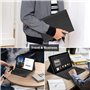 Nanhent Clavier Coque pour Samsung Galaxy Tab A9+ / A9 Plus 11 Pouces 2023 (SM-X210/X216/X218) Tablette, AZERTY Français Amovibl